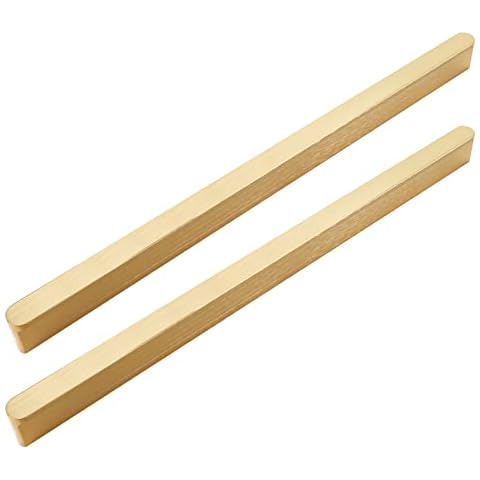 2 Pcs Gold Kitchen Cabinet Handles Aluminum Bedroom Wardrobe Super Long Pull Handles Furniture Door Dresser Drawer Pulls Cover