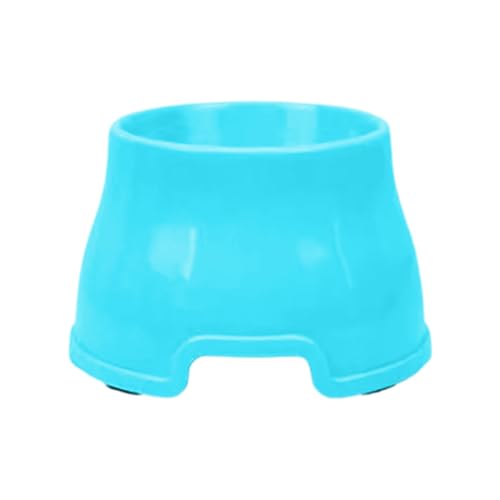 Ciotole per cani rialzate in PP con orecchie lunghe, contenitore per l'acqua ad alta capacità per cocker spaniel e razze con orecchie lunghe Rkz512 (blu, 12,3 x 15,8 x 8 cm)