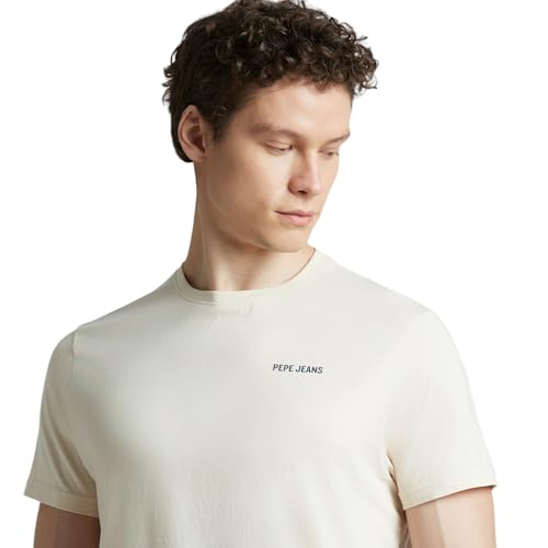 Image of Pepe Jeans Men T-Shirt|Cotton|Slim Fit