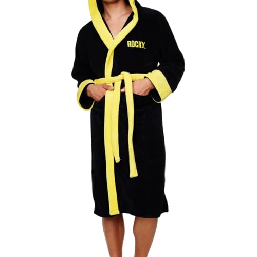 Rocky Italian Stallion Bathrobe unisex Adulti Nero Taglia unica