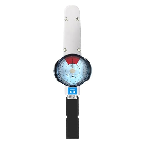 Llave dinamométrica indicadora de 1/4 pulgadas, medidor de par de alta precisión con espiga cuadrada, herramienta de medición profesional para todo tipo de enchufes