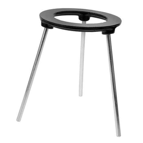 FUNOMOCYA Alcohol Lamp Tripod Holder Lab Tripod Stand Essential Teaching Tool Stable Safe Design