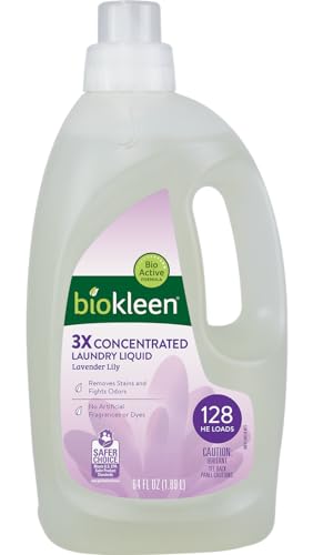 Líquido de lavandería Bio Kleen, esencia cítrica, 32 onzas líquidas (946 ml)