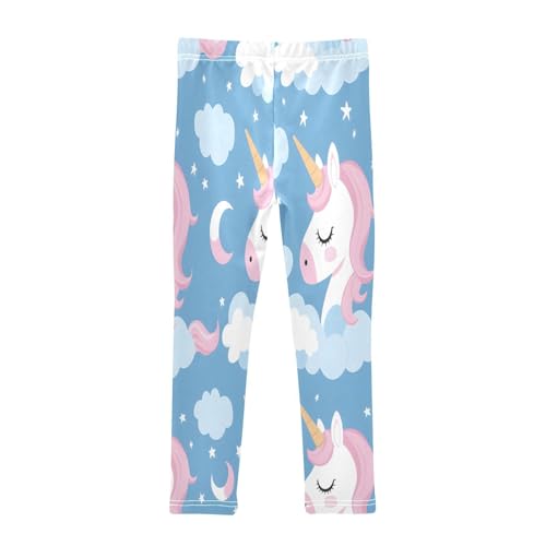 Toddler Girls Leggings Printed Yoga Pants Leggings Cartoon Sweet Unicorn for Kids2