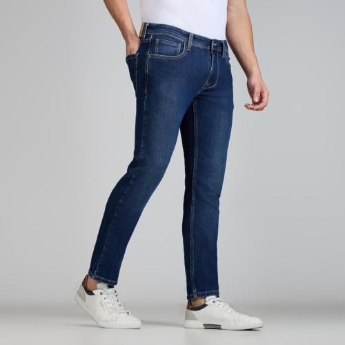 Image of Pepe Jeans Men's Jeans | Slim Fit | Mid Rise | Stretchable