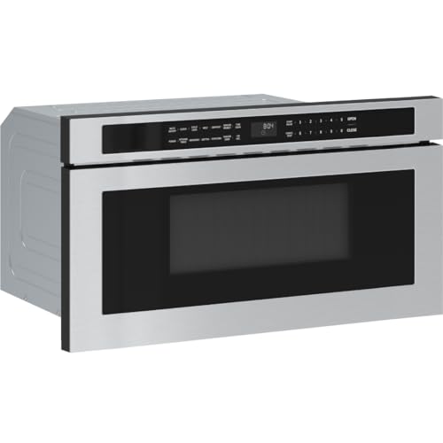 Zephyr 30 inch Built In Drawer Microwave Oven Under Cabinet - Under Counter Pull...