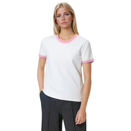 JHOKCI Family Vacation Shirts, Funny Trip Essentials Shirts Magical Couples Travel Tops Cute Summer Clothes Tops Light Pink