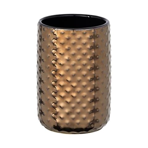 WENKO Vaso de dientes Keo cobre cerámica Cover