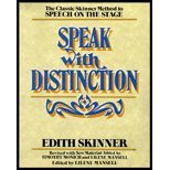 Speak With Distinction (REV 90) by Skinner, Edith - Mansell, Lilene [Paperback (2000)]: Edith ...
