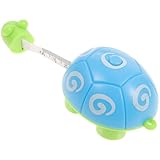 WESIEVYA Adorable Turtle-Shaped Retractable Measuring Tape Plastic Body Tape Measure for Household Use
