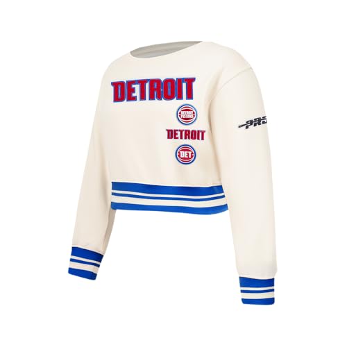 Image of Pro Standard Big Girls NBA Retro Classics Fleece Crewneck Sweatshirt