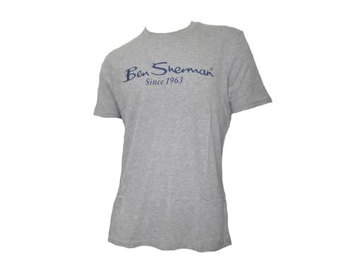 Ben Sherman T-Shirt Grey Marl Herrengröße M Ben Sherman T-Shirt Grey Marl Herrengröße M