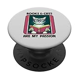 Photo Gallery gatti e libri sono la mia passione cat lover bookworm nerd reader popsockets popgrip intercambiabile Photo Gallery gatti e libri sono la mia passione cat lover bookworm nerd reader popsockets popgrip intercambiabile