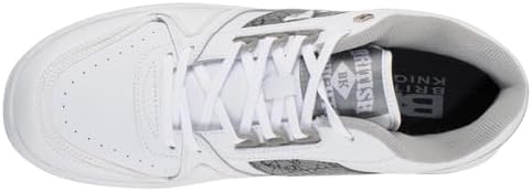 British Knights Men's Kings SL Low Sneaker, White/Grey/EP, 11 | Image 5