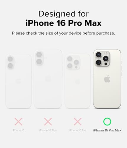 Image of Ringke for iPhone 16 Pro Max Screen Protector [Easy Slide, 2 Pack]