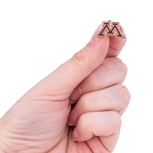 Image of Desert Cactus University of Minnesota Lapel Pin MINN Golden Gophers Made of Metal for Formal Wear, Bag and Hat Jewelry, and Tie Tack