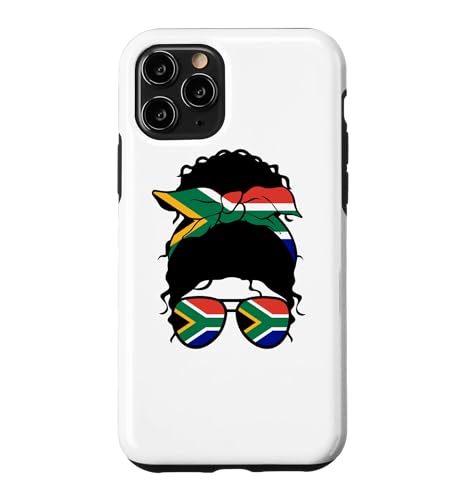 South African Girl South Africa Flag Proud Woman Case for iPhone 11 Pro