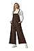 Lepunuo Womens Corduroy Jumpsuits Casual Black Rompers for Women Plus Size Loose Fit Grils Baggy Overalls Fall
