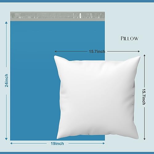 Image of Metronic Large Poly Mailers 19x24 100Pcs, Strong Adhensive Shipping Bags for Clothing, Waterproof Mailers Bags for Small Business, Shipping Envelopes, Tear-resistant Packing Bags in Dark Blue