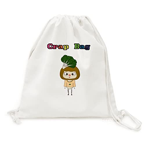 Sac à dos en toile vert santé pour voyage léger chou-fleur UU