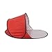 Vaveren Beach Tent Single-Layer Sun Protection Quick Cabana for Fishing Mountaineering Picnic Family Camping, red