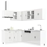 Photo Gallery ujchvhn item-11 piece kitchen cabinet set porto gloss white engineered legno, armadi e stoccaggio, mobili da cucina Photo Gallery ujchvhn item-11 piece kitchen cabinet set porto gloss white engineered legno, armadi e stoccaggio, mobili da cucina