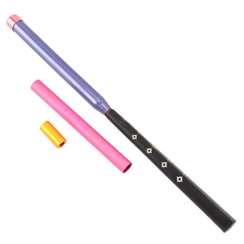 ゴルフスイングトレーナー用、グリップスティック、サウンド、ゴムの握りハンドル、アルミニウム合金ボディ、48cm/18.9インチの長さ、ゴルフの練習用