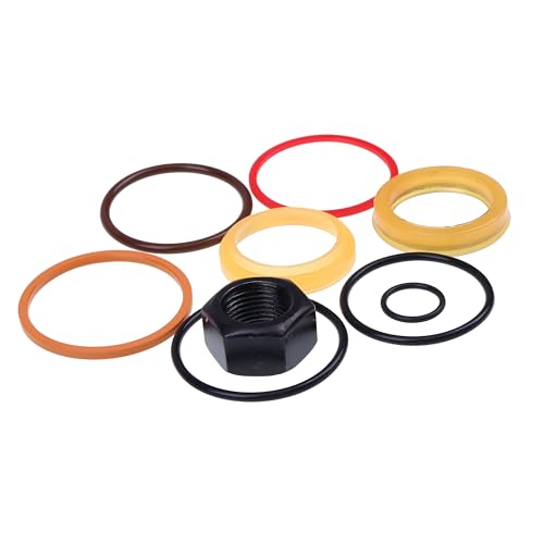 Image of 6803329 7137769 Hydraulic Lift Cylinder Seals Kit Fits Compatible with Bobcat 444 500 520 530 533 540 542B 643 731 743
