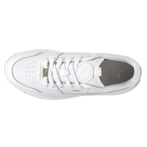 PUMA Womens Carina Street Lux Lace Up Sneakers Shoes Casual - White4
