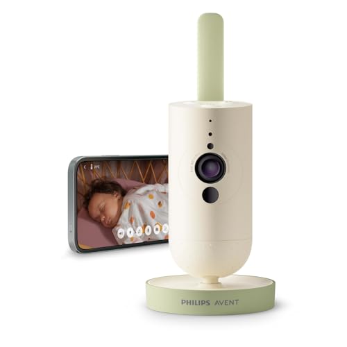 AVENT Philips Connected Babykamera mit App, Private und sichere Verschlüsselung, Audio, 2-facher Zoom, Nachtsichtfunktion… – Ansicht 4