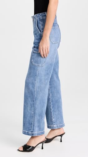 PAIGE Women's Carly Cargo Jeans4