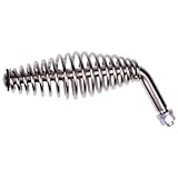 Chamixx 12,7 cm Edelstahl-Federgriffe mit 1,27 cm Stahlstange, kompatibel mit den meisten Grills, Holzöfen, Anhängern, Schränken, Öfen und benutzerdefinierten Metallprojekten