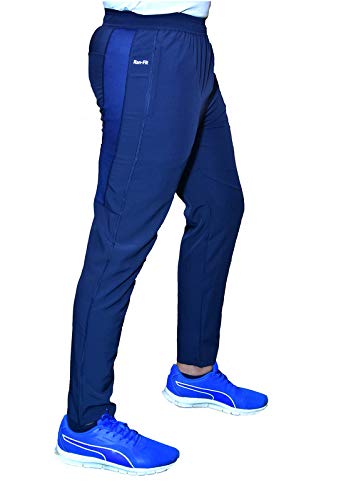 RANBOLTFT Navy Color Men's Sports Track Pants. Acrylic with Polyester/Regular Fit/Jogging/Running/Training for Men's and Boys