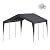 12x20 FT Heavy Duty Carport, Outdoor Portable Car Canopy Garage, Galvanized Steel Frame, UV-Resistant Waterproof PE Tarp Shelter for Vehicles, Boats, RVs, Driveway Carport, Gray