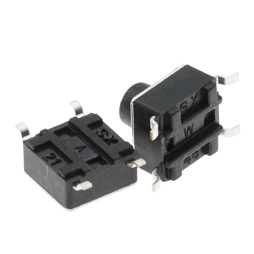 Micro-interrupteur tactile 4 broches 6x6x9mm haute précision pour circuits imprimés SMD