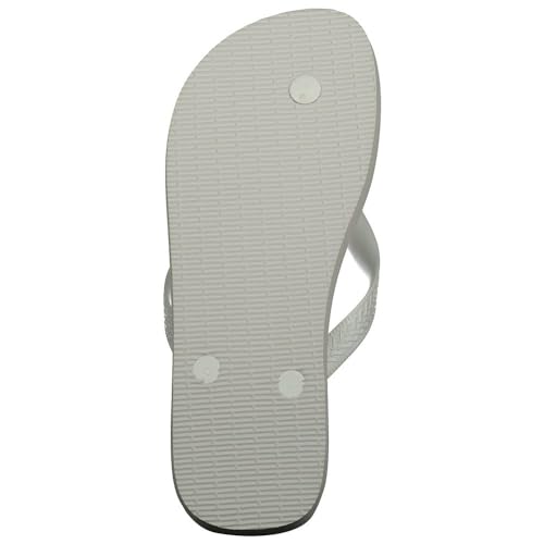 Havaianas Unisex Kids Top Summer Lightweight Rubber Flip Flop Sandals - White - 9/102