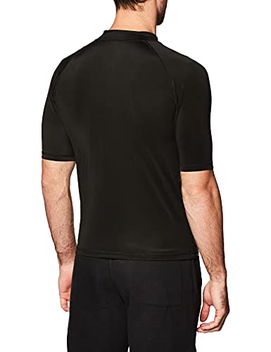 Kanu Surf Men's Echo UPF 50 Short Sleeve Sun Protective Rashguard Swim Shirt3