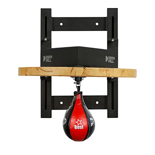 Regolabile in altezza con escursione di 30cm: la struttura col disco in legno scorre in due binari fissi a parete che tramite 4 dadi a galletto di serraggio/bulloni viene bloccata all'altezza desiderata dal pugile. Snodo con girelle a sfera incluso. La parte mobile dello snodo può essere sostituita facilmente con altre fornite dalla stesso fornitore o quelle di altri marchi di snodo