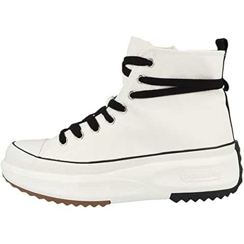 Dockers by Gerli Women's 51iv201 Sneaker, White Black, 6.5 UK Cover
