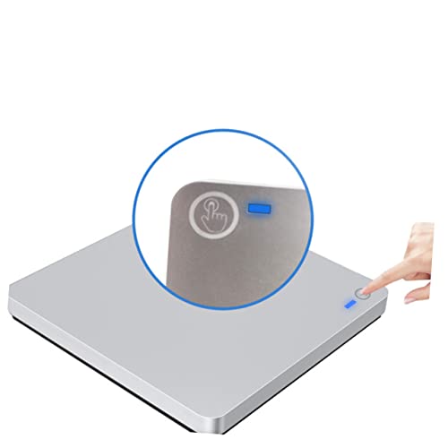 Lectora externa de DVD tipo C dual slim ligera y silenciosa miniatura 6