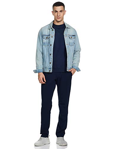Image of Van Heusen Men Round Neck Cotton Sweatshirt