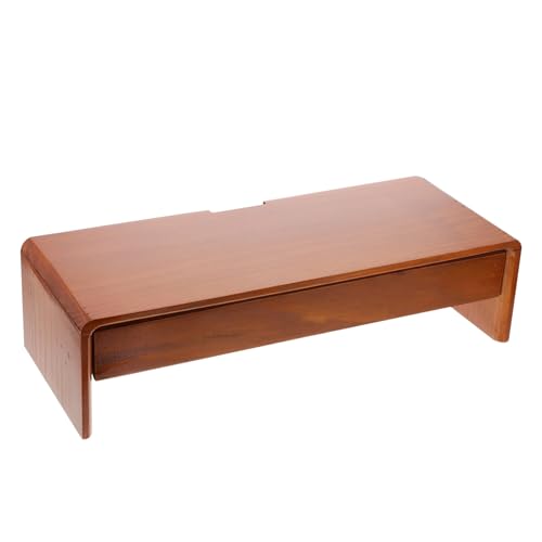 Meuble bureau assis-debout Toddmomy support écran PC ergonomique maison