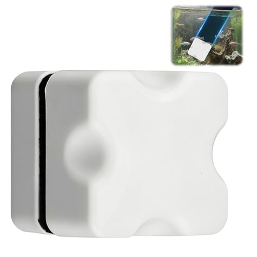 HAVIRI Aimant Aquarium Nettoyage, 3 cm Aimant Nettoyage Vitre Aquarium pour Nettoyage du Verre...