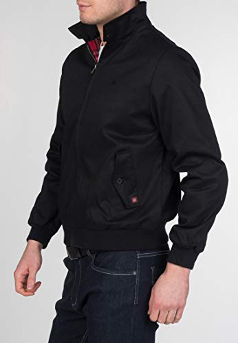 Merc of London Harrington,Jacket Blouson, Noir (Noir), Medium (Taille Fabricant: M) Homme - Image 4