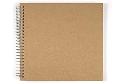 Rayher Cuaderno DIN A5, Horizontal, Blanco, 60 páginas, 70 g/m2