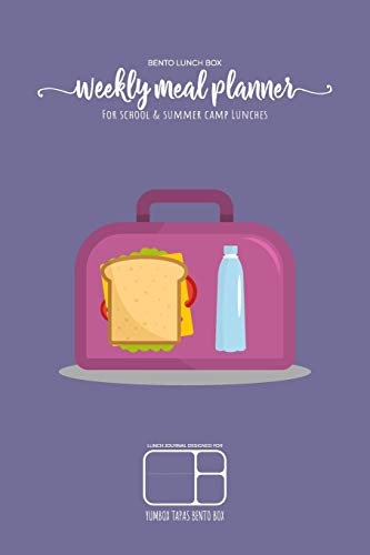 BENTO LUNCH BOX - Weekly meal planner for school and summer camp lunches | Lunch journal designed for YUMBOX TAPAS BENTO BOX: DOWNLOADABLE BONUS ... meal planner for BENTO BOX COLLECTION) image 3