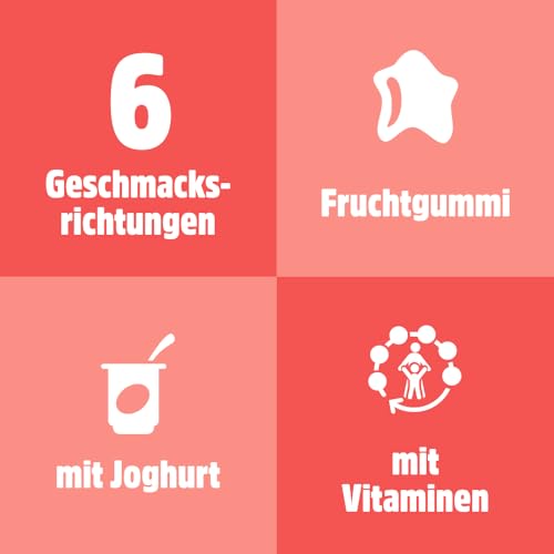 nimm2 Lachgummi Fluffies – 1 x 200 g – Fruchtgummis mit Fruchtsaft, Joghurt und Vitaminen – Süßigkeit zum Teilen und Naschen 4
