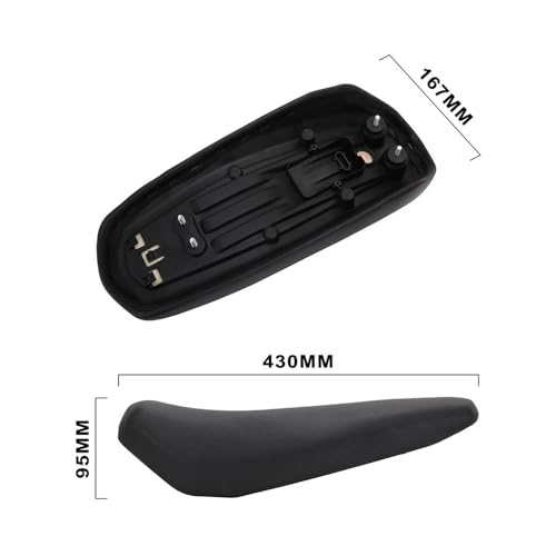 Coussin de siège moto pour Sur Ron Light Bee X S vélo électrique en PU