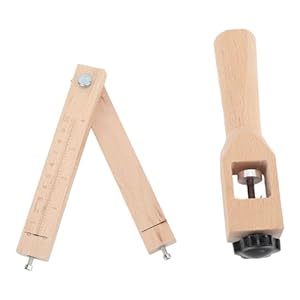 Haofy Leder-Gurtschneider Holzwerkzeug Set