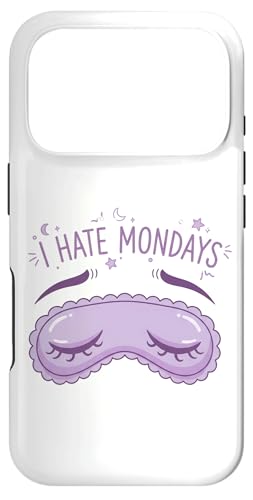 スリーピーパープル スリープマスク 天体 月曜 ママ ムード スマホケース iPhone 17 Pro 用